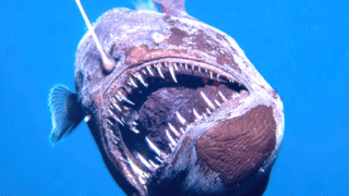 A deep-sea anglerfish showcasing its unique adaptations