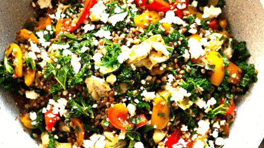 A variety of delicious buckwheat dishes