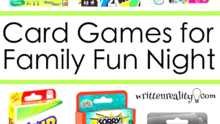 Family members enjoying card games together