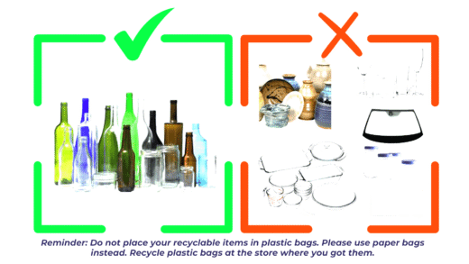 Recycling glass containers