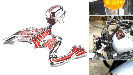 Motorcycle cooling accessories for hot weather