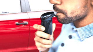 Breathalyzer in action