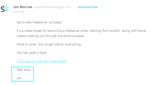Email sign-offs for casual and professional communication