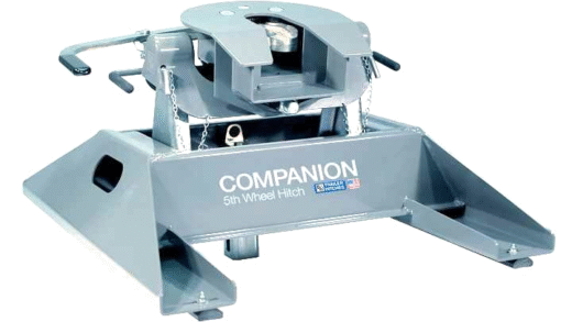 Fifth Wheel Hitch in Use