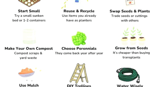 Gardening tips for healthy plants