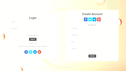 Facebook and Google logins comparison