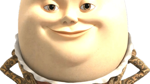 Humpty Dumpty character illustration