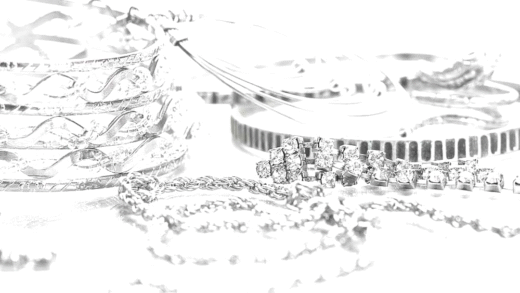 A collection of sterling silver items