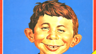 Cover of Mad Magazine featuring Alfred E. Neuman