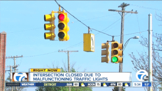 Malfunctioning Traffic Light