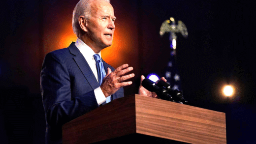 Joe Biden taking oath of office