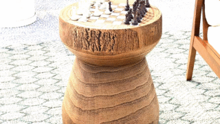 DIY Outdoor Chessboard