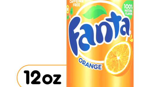 Fanta soda in various flavors