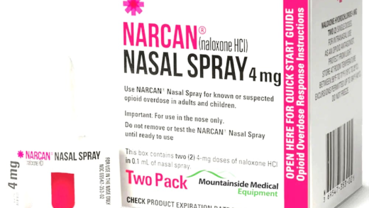 Narcan nasal spray used for opioid overdose