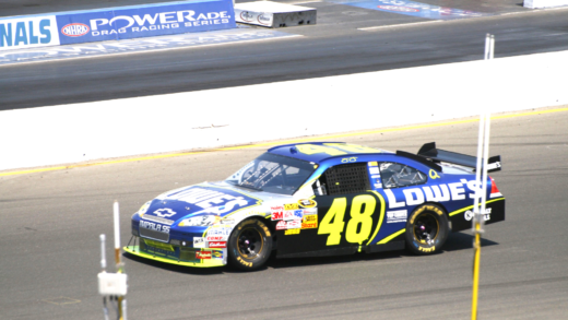 NASCAR Car of Tomorrow in action