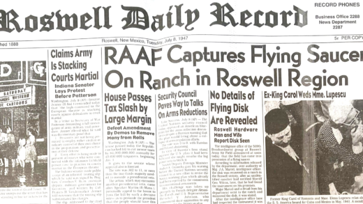 Overview of the Roswell UFO incident